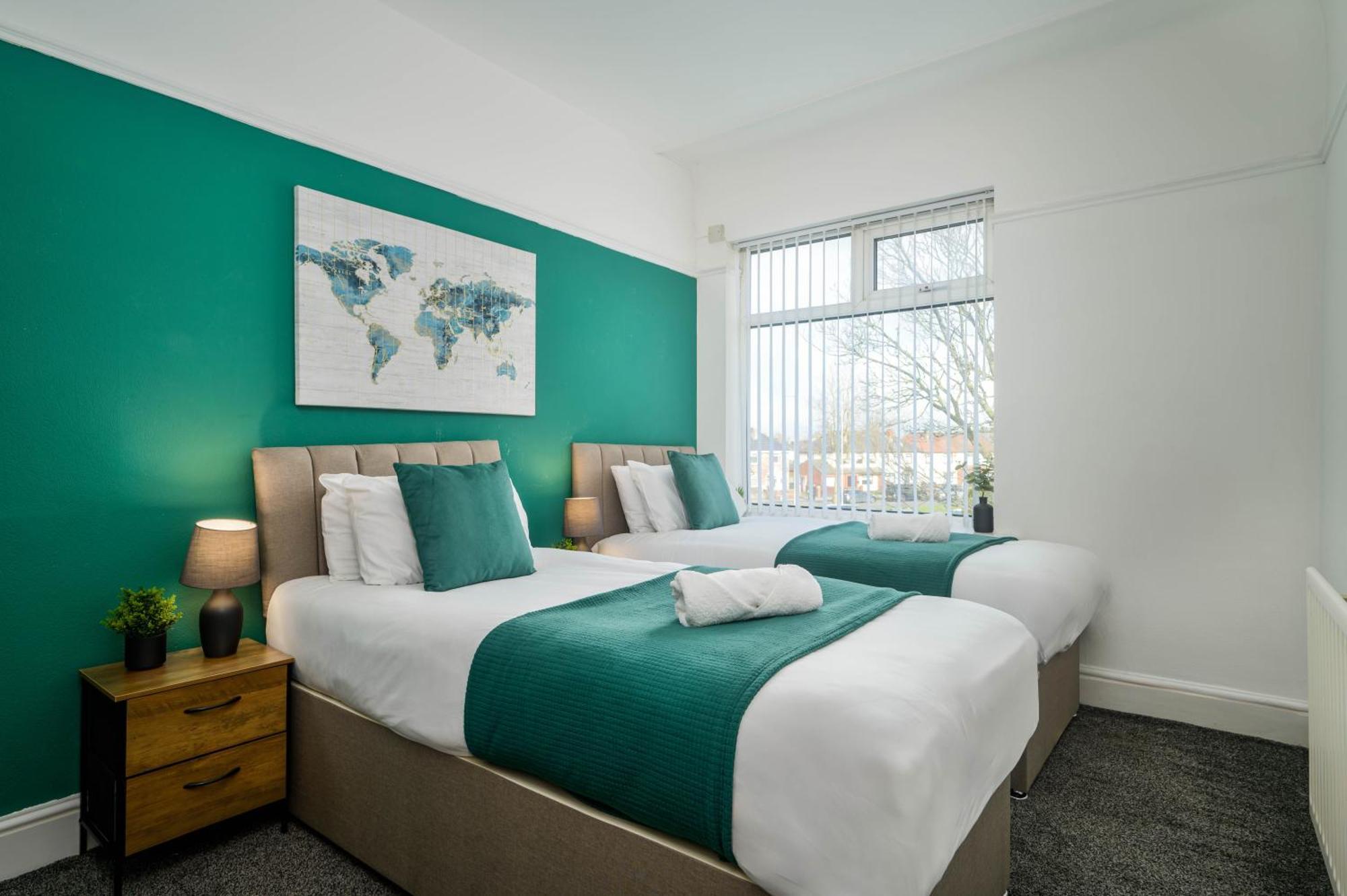Delia'S 3-Bedroom Apartment In Liverpool Buitenkant foto